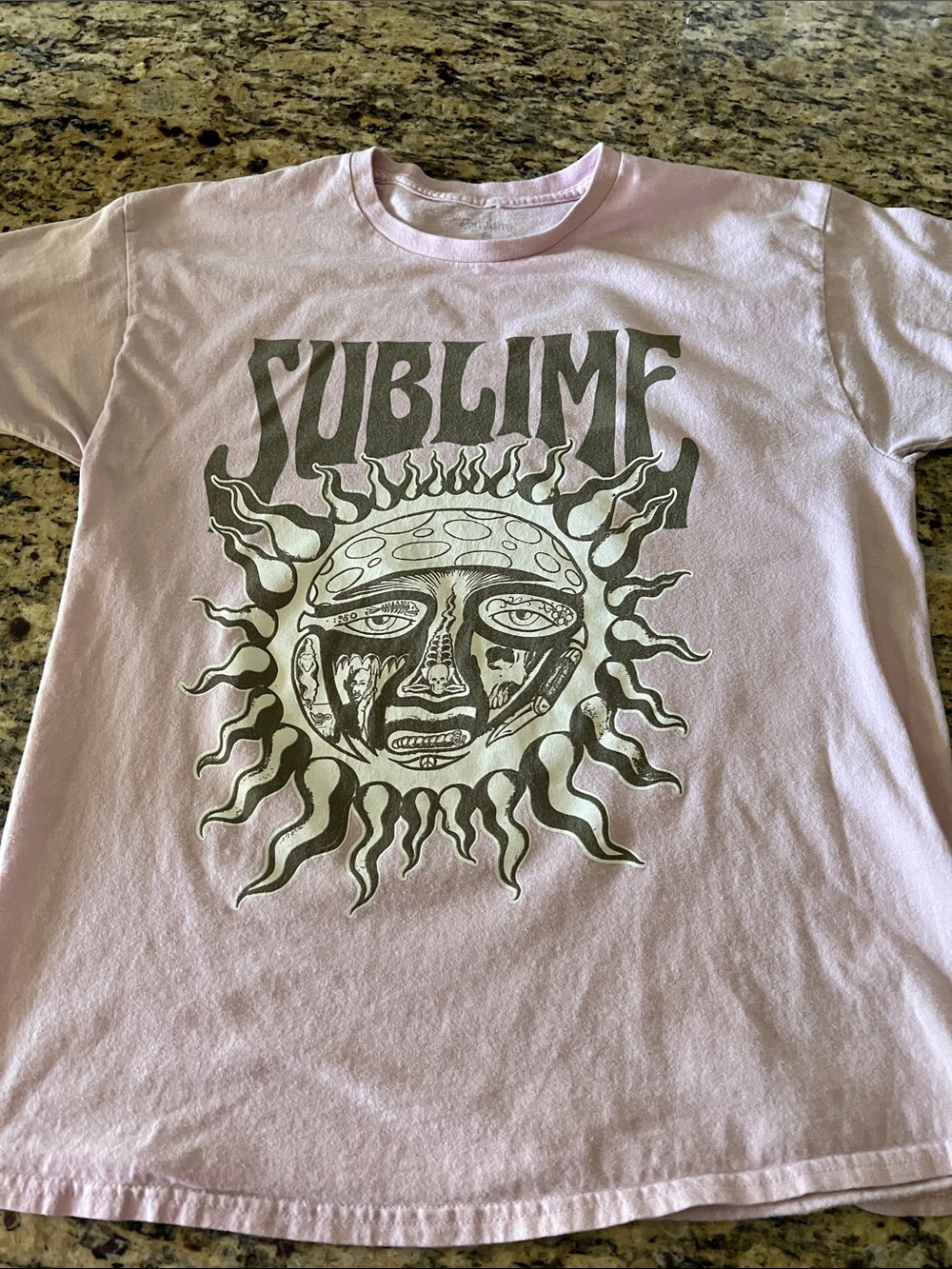 Sublime Pink Graphic Short Sleeve T-Shirt